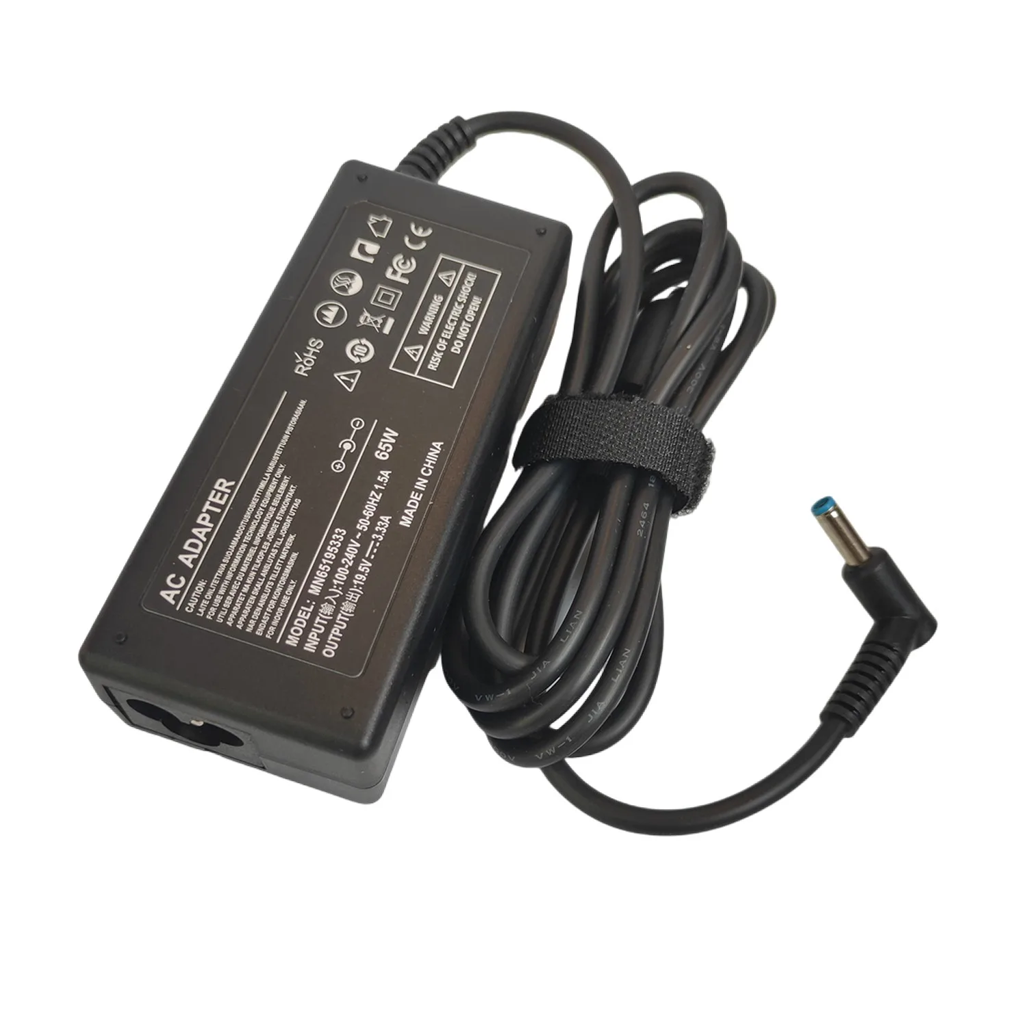 Cargador de ordenador portátil, adaptador de CA de 19,5 V, 3.33A, 4,5x3,0mm, 65W, para HP 240, 245, 246, 340S, 470, 348, G7, 250, 255, G2, G3, G4,