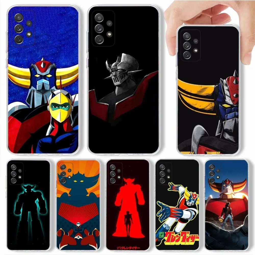 UFO Robot Goldorak Phone Case For Samsung,Galaxy,S20,S21,S22,S23,Fe,Lite,Plus,Ultra Note Shell