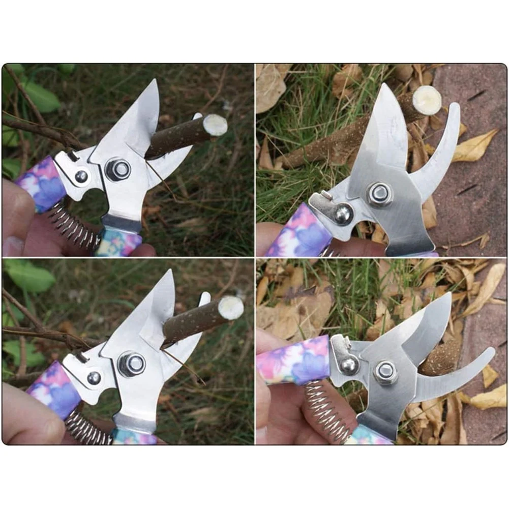 Garden Tool Set with Carrying Case Stainless Steel Gardening Kit ing Tools Stainless Steel + Wood