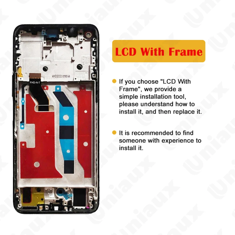 Imagem -03 - Display Lcd Original para Huawei Nova 8i Digitador de Tela de Toque Substituição de Montagem Honra X20 Nova 8i 6.67