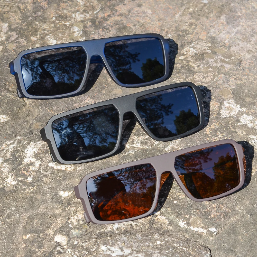 Okulary przeciwsłoneczne CRIXALIS Classics Square Polarized dla kobiet i mężczyzn, modne gogle w stylu vintage, sportowe okulary do jazdy samochodem, wędkowania, z ochroną UV. — zdjęcie 3