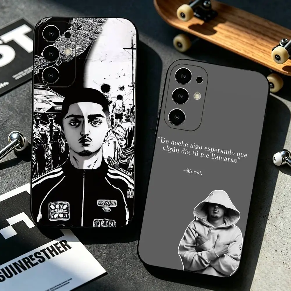 Rapper M-Morad-z Phone Case For Samsung S26,S25,S24,S23,S22,S21,S30,Ultra,Plus,Fe,Soft Silicone Black Cover