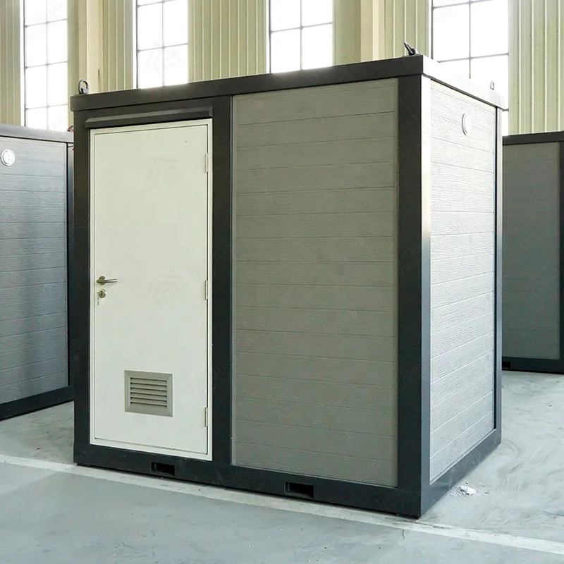 Luxury Mobile Toilet Restroom Cabin Triple Room for Events Worksites Public Parks Camping RV Areas VIP Outdoor Use