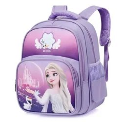 Disney-mochila de dibujos animados de Spider-Man frozen para niños, mochila escolar para niñas, bolsa Linda