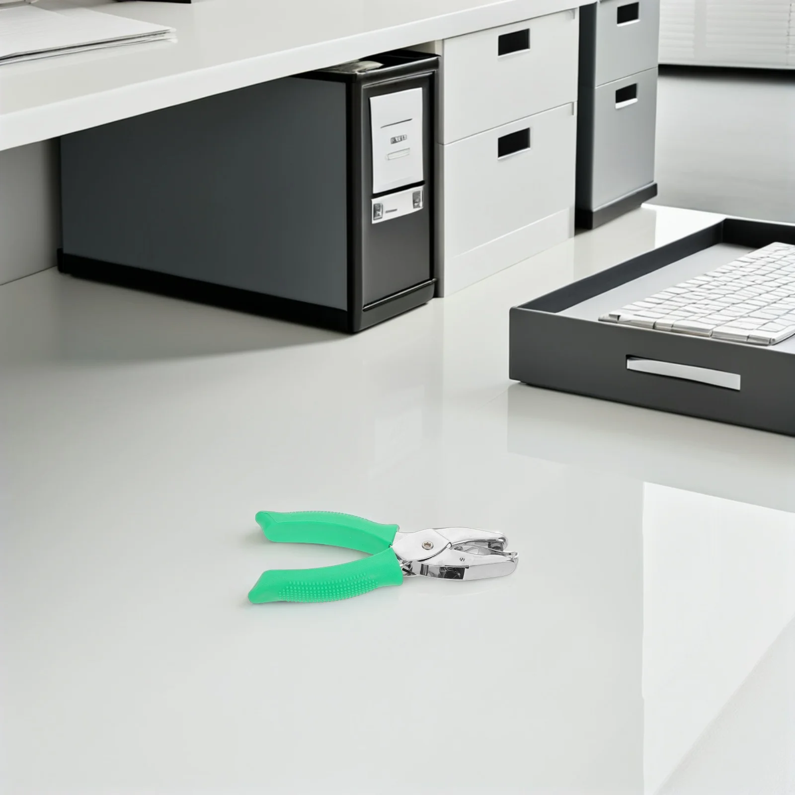 Platz Puncher Tragbare Lose-Blatt Bindung Diy Handwerk Papier Notebook Scrapbooking Werkzeug Einzigen Loch Für Planer Organisieren