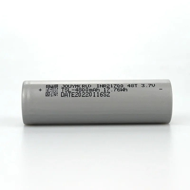 1-10pcs High Quality  21700 Battery 3.7V 4800mAh  Rechargeable Li-ion Batteries 10C Rate Discharge INR21700 Cells