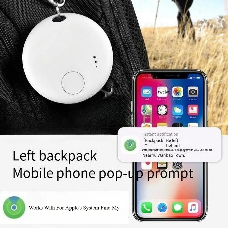 Rastreador Gps de dientes azules para Android para teléfonos Apple, funciona con Google Apple' Find Hub My App Key Finder Pet, etiqueta de sistema Dual inteligente