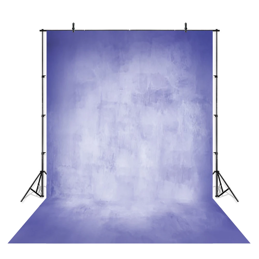 Blue Dark Purple Backdrop Solid Color Younger Portrait Photostudio Dark Violet Background Polyester Profession Photographer Prop