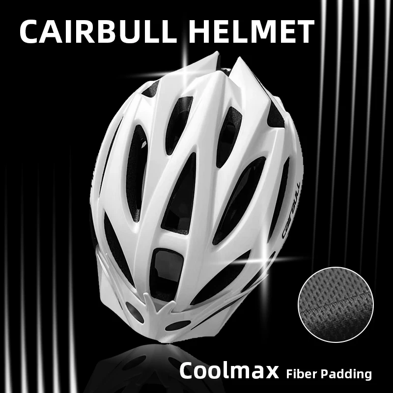 

Cairbull 240g Ultralight Road Cycling Helmet 2024 New Comfortale Road Bike Helmets for Men and Women CE Safety Caps Multicolors