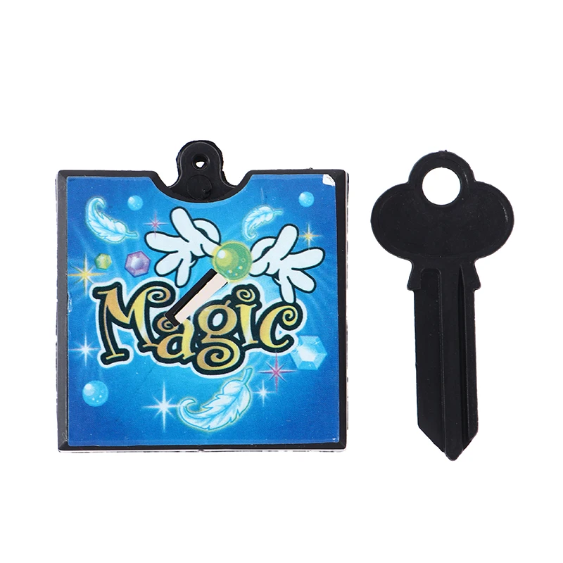 

Magic Props Key Through Coins Key Through Box Magic Toy Street Magic Novelty Toy