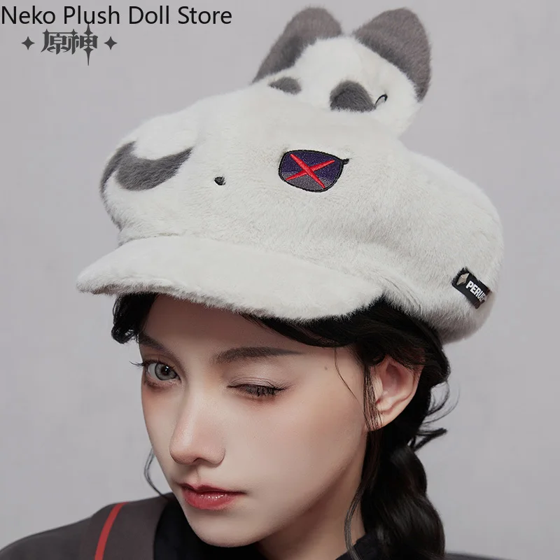 

Официальная предварительная продажа Genshin Impact Arlecchino Theme Impression Series, плюшевый берет, талисман на Хэллоуин, студенческий аксессуар, подарок для фанатов