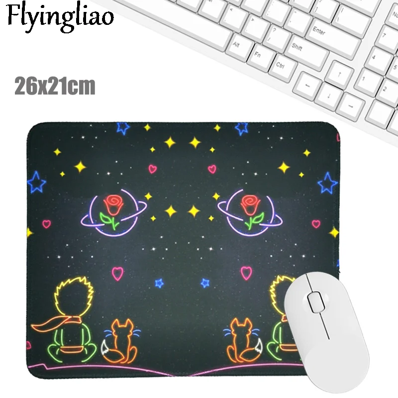 Little price Black Creative Office Keyboard Pad Kawaii Laptop Mouse Mat Anti Slip Desk Mats Custom Desk Pad