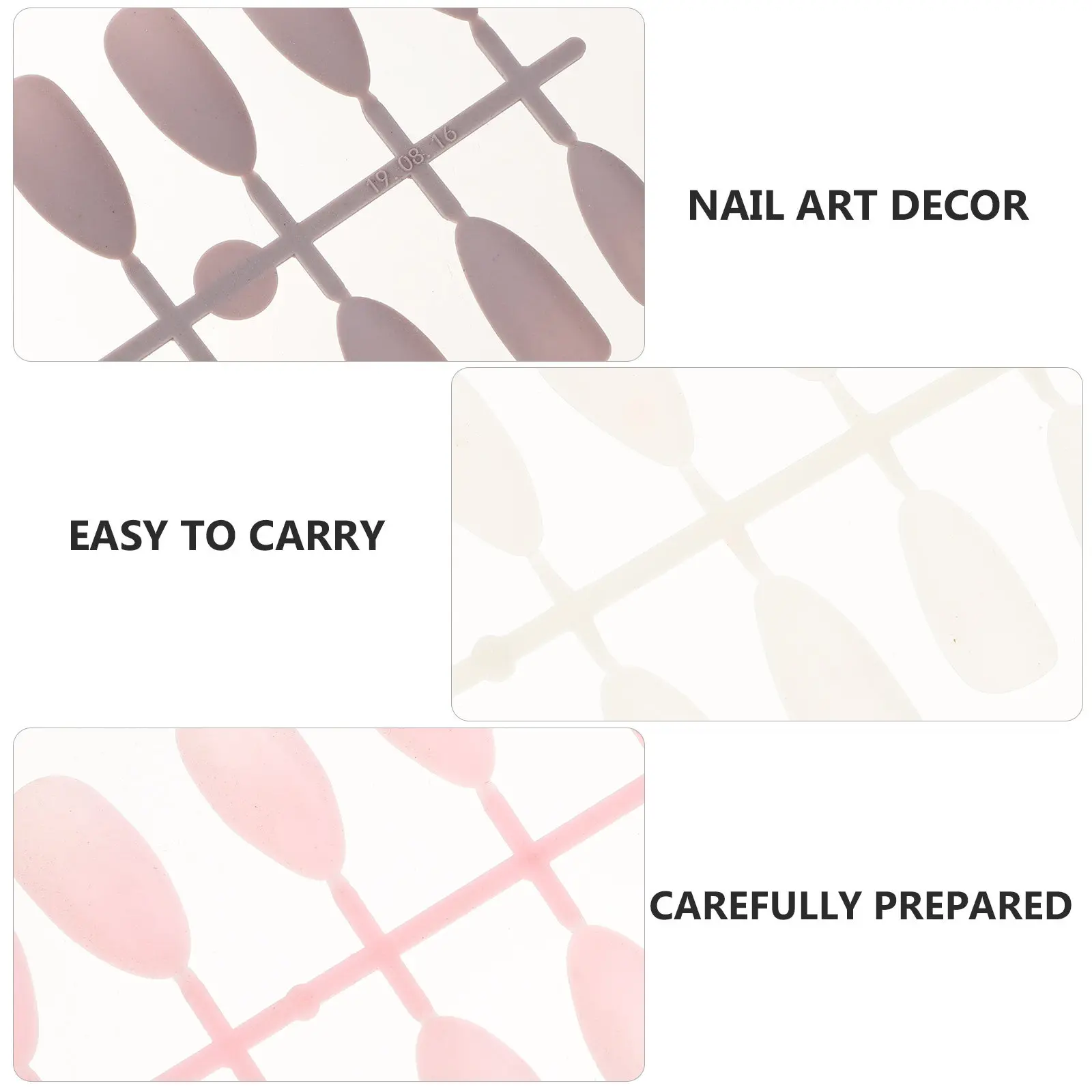 120Pcs Matte False Nail Tips Premium Plastic Fake Nails Ultra Thin Strong Scratch Resistant for Dating Weekend Nail Design