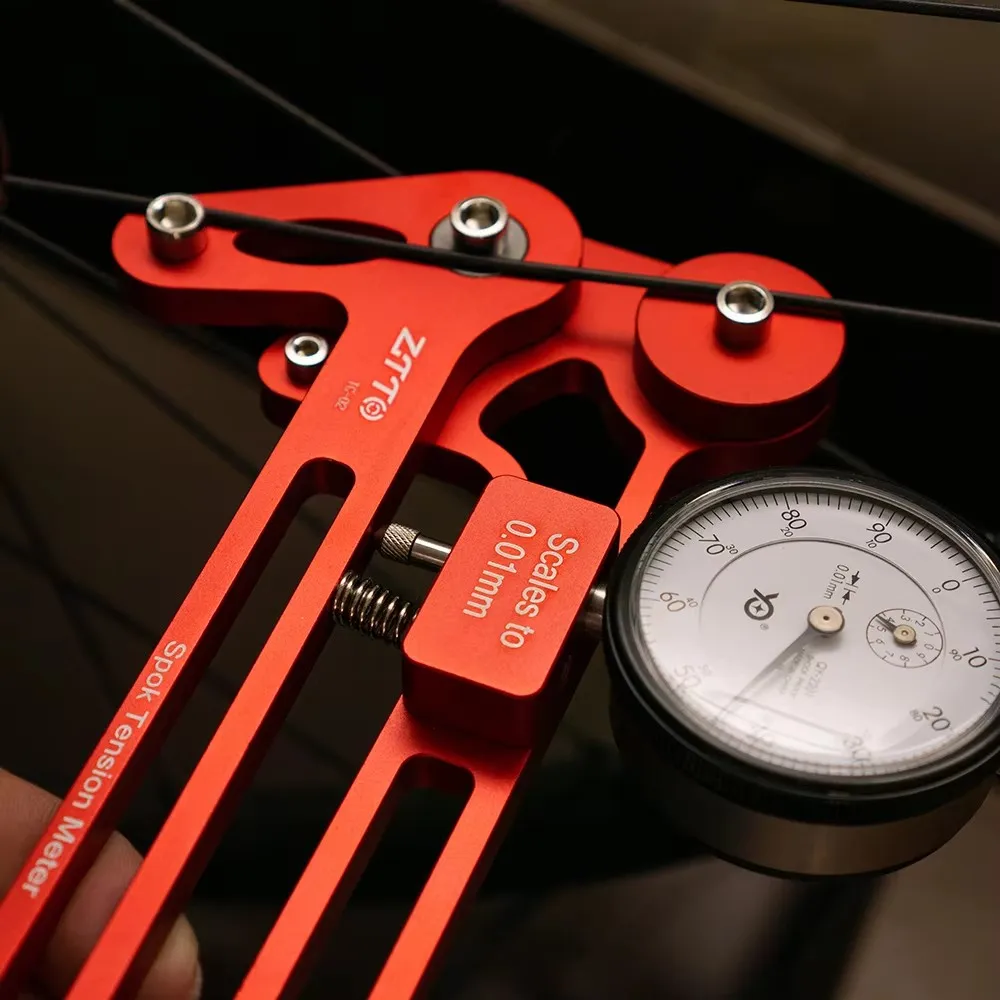 MTB Bicycle Electronic Tension Meter Mountain Road Bike Wheel Spokes Checker High Precision Indicator Accurate Stable
