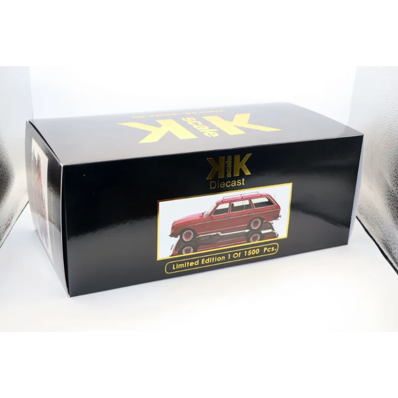 دييكاست KK 1:18 مقياس بنز W123 T نموذج سبيكة سيارة تحصيل لعبة هدية تذكارية عرض حلية #6