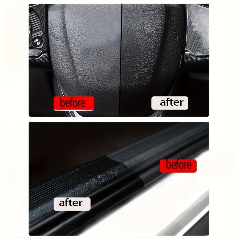 Car Plastic Restorer - Auto Interior & Panel Renewal Wax Coating Agent Car Wax Car Wax Polish