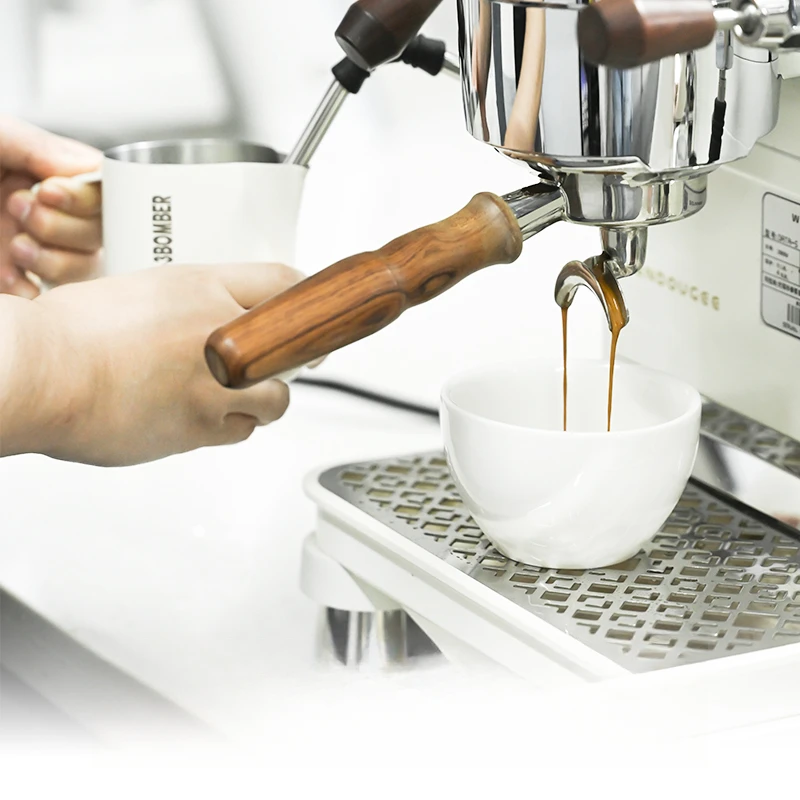 Warm Bean Season Coffee Machine Italian Semi-automatic Small Commercial Electronic Control DATA Bean Grinder Combination