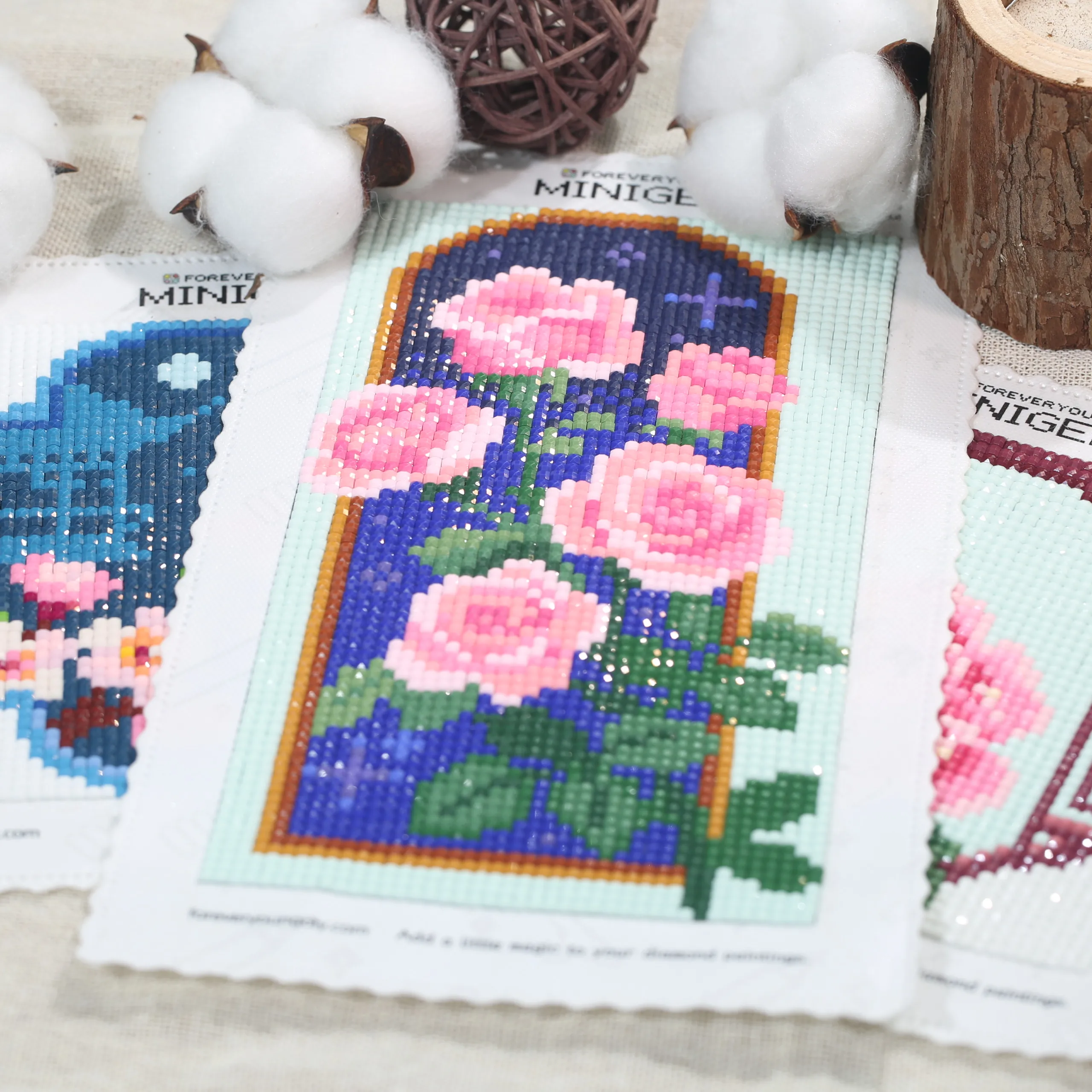 Minigem™ Starlit Rose 4' X 7'  - Photo Mosaic Print recension och pris