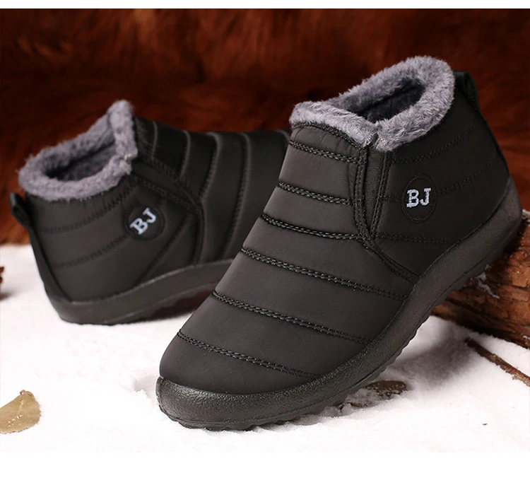 

Winter Botas Hombre Warm Fur Ankle Boots Mens Botines 2026 Winter Shoes For Men Waterproof Snow Boots