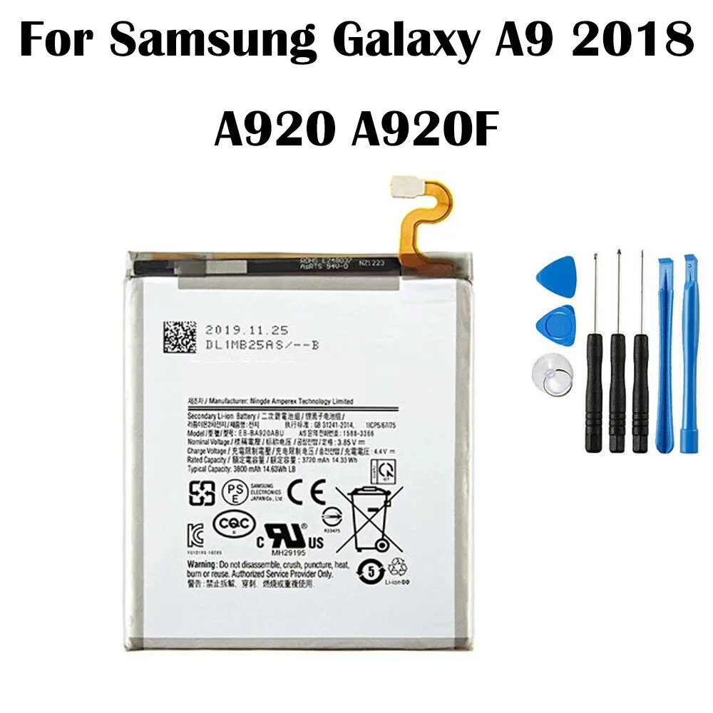 For Samsung Galaxy A9 2018 A920 A920F Repair EB-BA920ABU Battery Tool