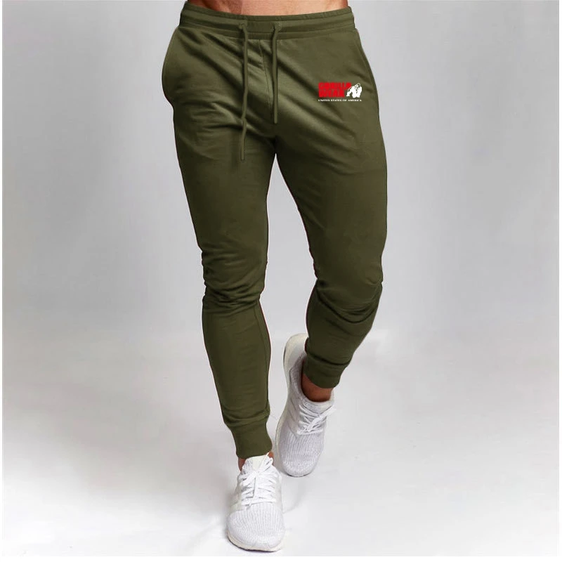 Spring and Summer Casual Pants New In Men\'s Clothing Trousers Thin Sport Jogging Tracksuits Sweatpants Gorilla Streetwear Pants