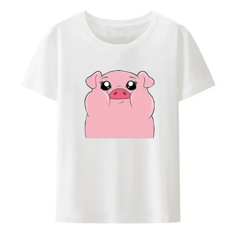T-shirt en coton graphique de overrose Kawaii pour femmes, chemises esthétiques Harajuku pour femmes, Streetwear femme punk, mode populaire Hipster