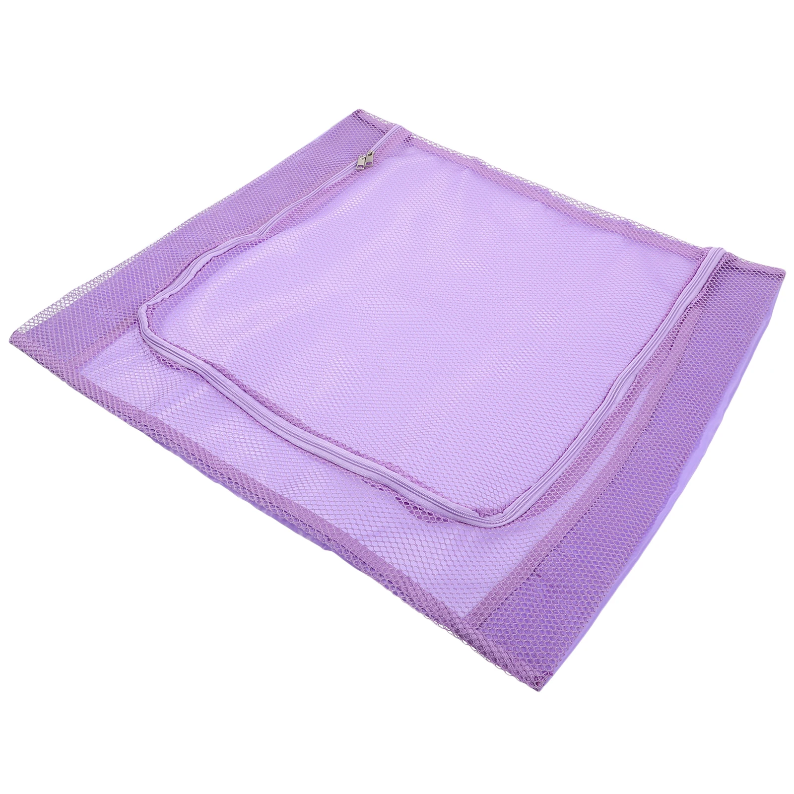 

Foldable Clothes Storage Bin Travel Clothes Organizer Bag Large Capacity For Closet Sweater Underwear Socks Durable Mesh