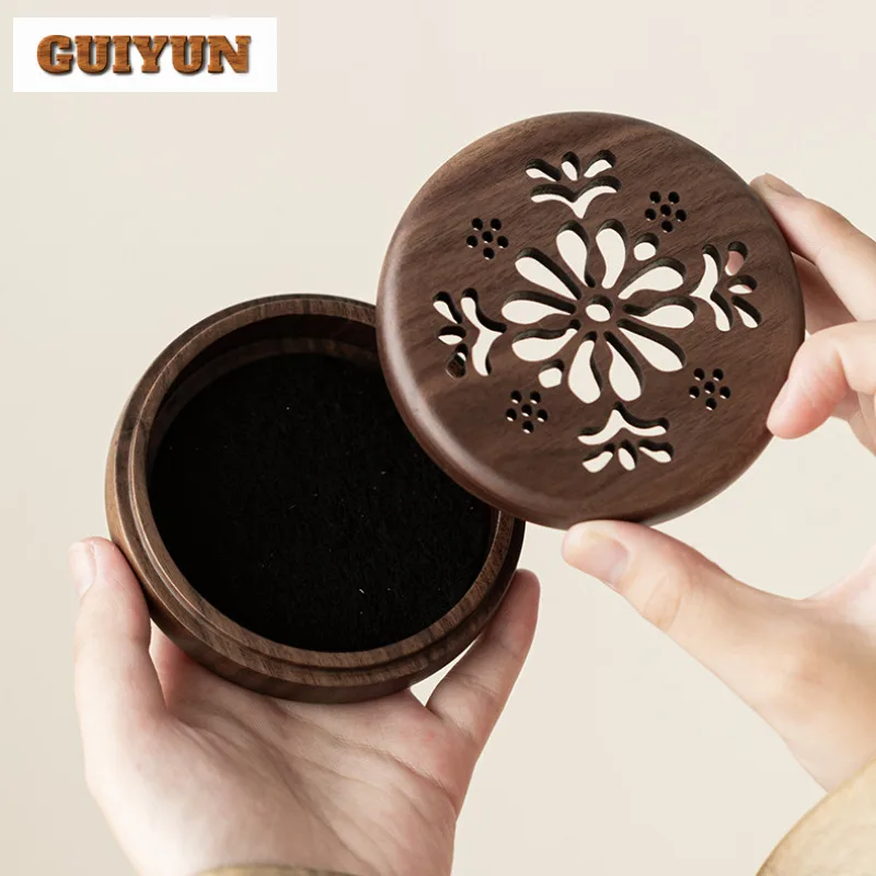 الجوز الأسود الخشب حامل البخور نافورة الماء الديكور البخور الشعلات كوزكرات مبخرة خدمات الشاي اكسسوارات الحلي