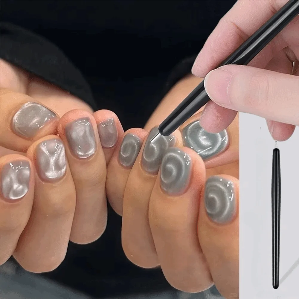 Fashion Magnetic Nail Art Magnet Pen 3D Professional Nail Polish Tool Magnetic Picker Tool Salon Use