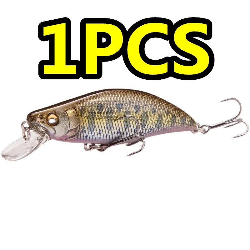 

LURETV Japan Тонущая вода Mino 4,3 г Ультратонкий корпус приманки с острым потоком рта Длинный бросок 1 шт. 5 см 4,2 г 9015