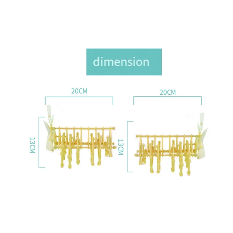 ABUM-Mini Kit de modèle Strandbeest (Wind Power DIY-Beast), intéressant et cadeaux pour les vacances d'anniversaire, Durable, facile à utiliser