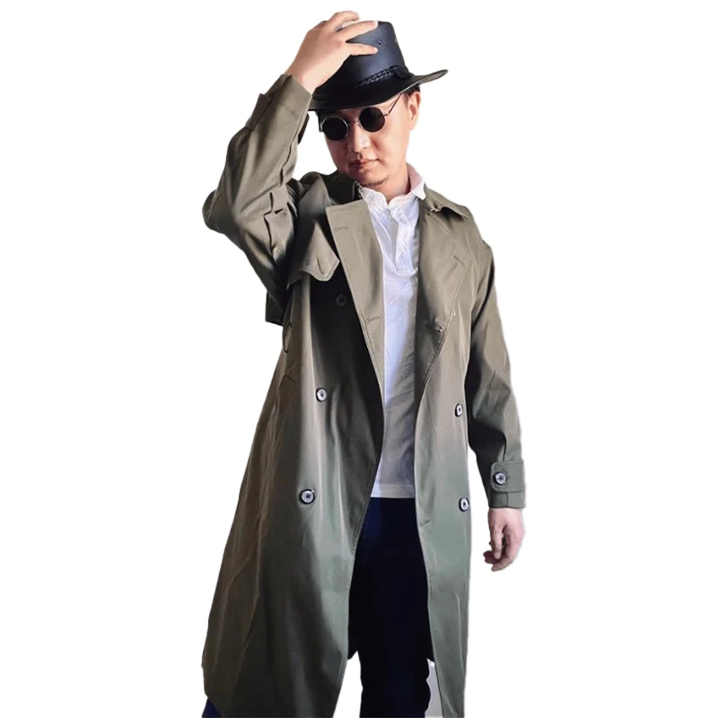 Karl Heisenberg Cosplay Costumes Trench Game Biohazard Resident Village Uniform Hat Halloween Carnival Party Suit For Men