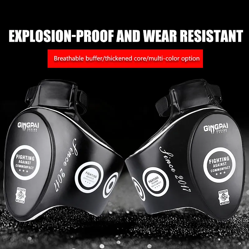 وسادات الفخذ للملاكمة، معدات حماية سميكة، هدف الفخذ، تدريب ساق ساندا القتالية، التدريب القتالي، دعم الساق #2