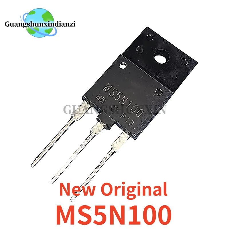 5-10PCS New Original  MS5N100 5N100 TO-3PF 5A 1000V MOS Field effect transistor Best Quality In Stock