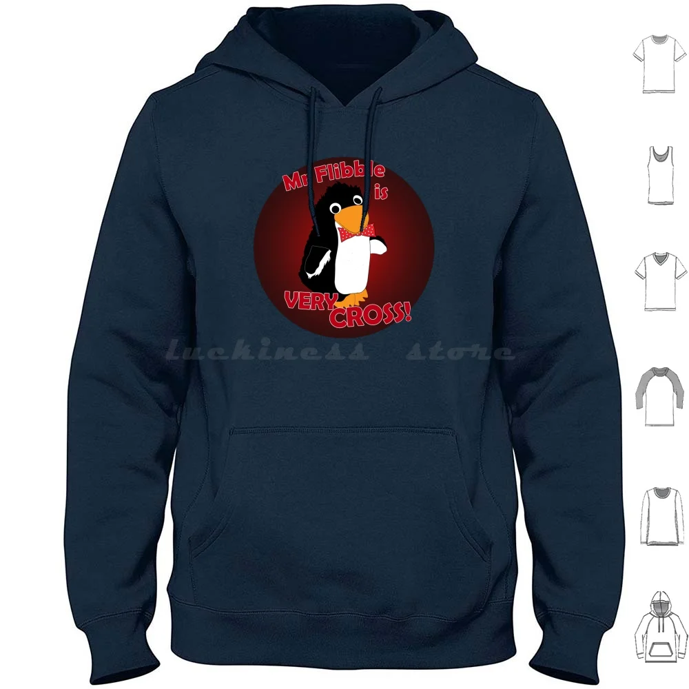 

Mr Flibble Is Very Cross Hoodie cotton Long Sleeve Red Dwarf Mr Flibble Arnold Rimmer Smeghead Comedy British Sitcom Classic