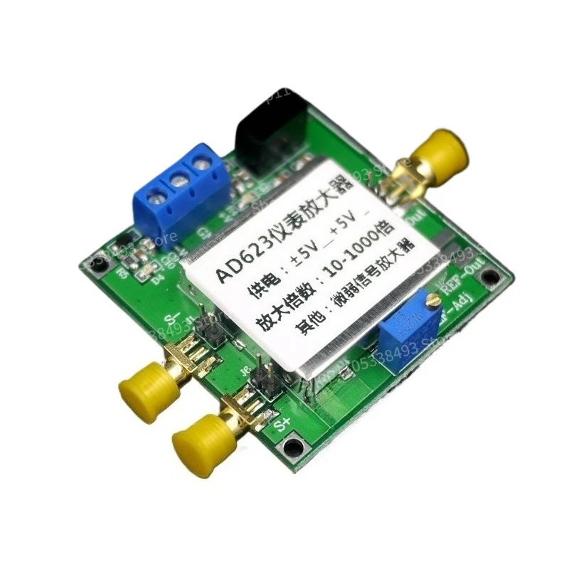 For Instrumentation Amplifier, Single Supply, Single Ended/Differential, Millivolt Microvolt Small Signal
