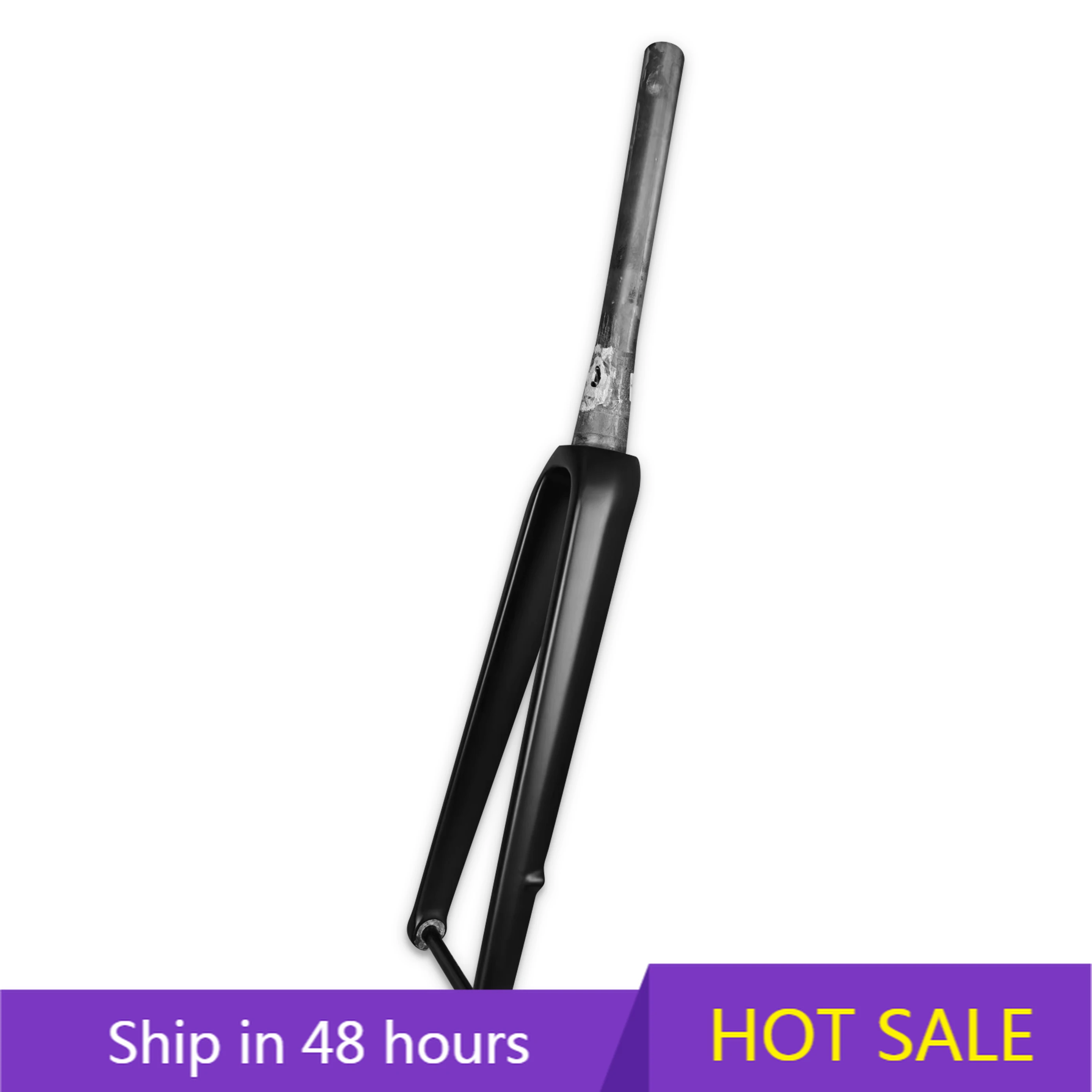 

POWER LEAP 700C Carbon Fibre Road Disc Fork 100*12mm Thru Axle Front Fork for Road Bicycles