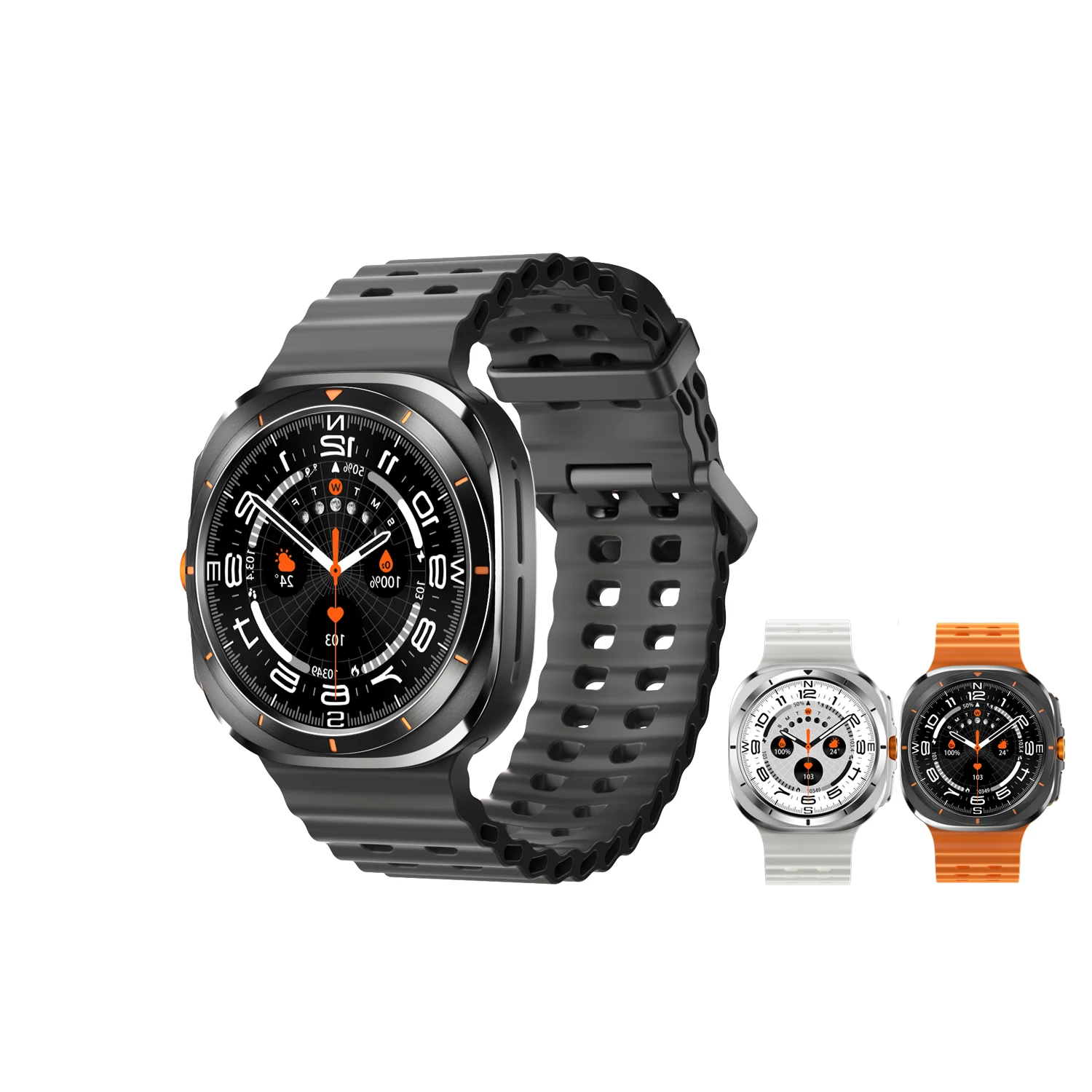 

Смарт-часы W7 2026 года, 1,43 дюйма, для мужчин, с мониторингом здоровья и спортивными функциями, для активного отдыха, Bluetooth-звонки 5.4, водонепроницаемость IP68