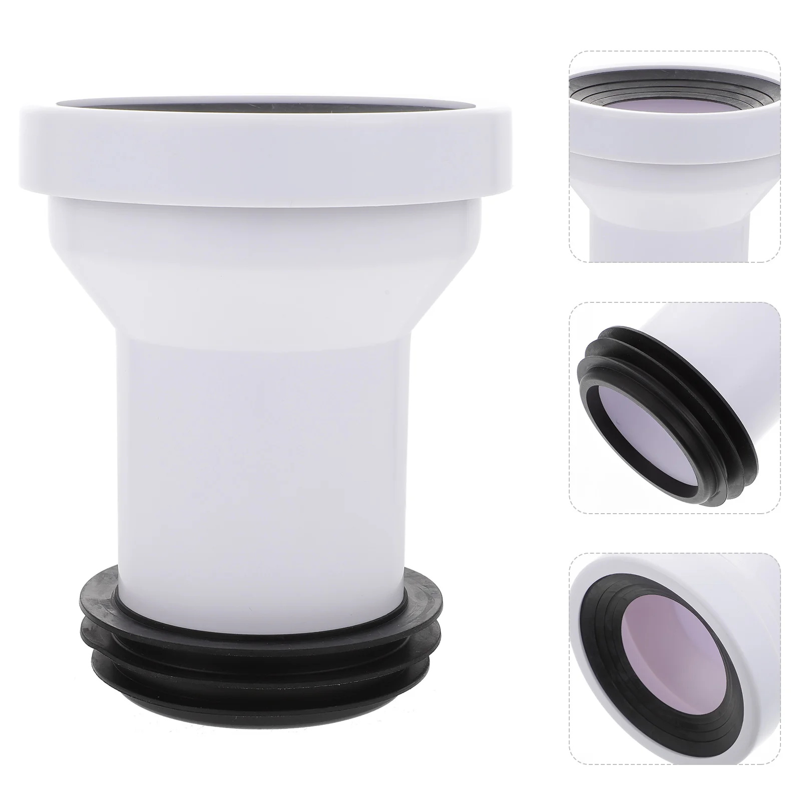 

Toilet Straight Pipe Extension Connecting Hose Prevent Leakage for Home Lengthen