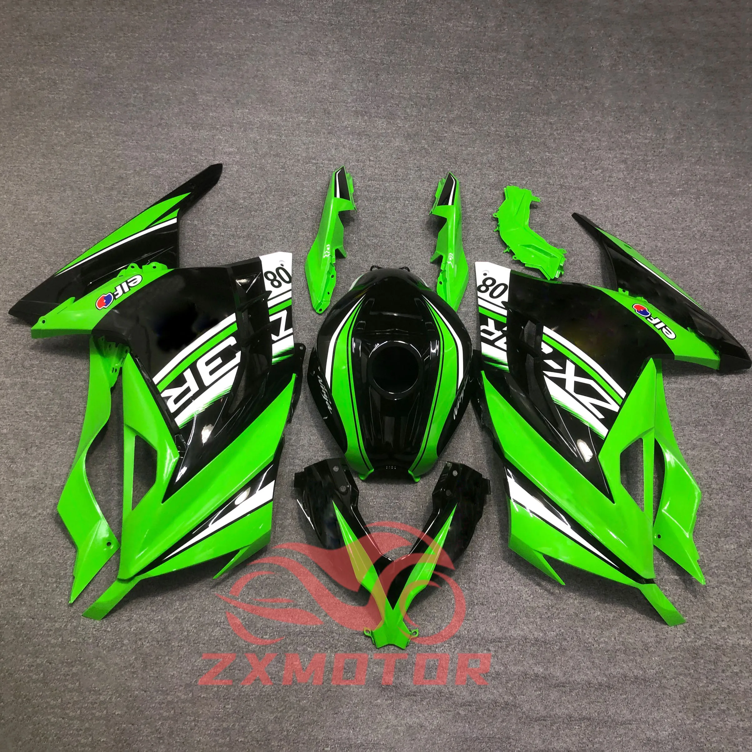 Ninja 300 R 13 14 15 16 17 Fairings for Kawasaki Ninja 300R 2013 2014 2015 2016 2017 Motorcycle ABS Plastic Fairing Kit