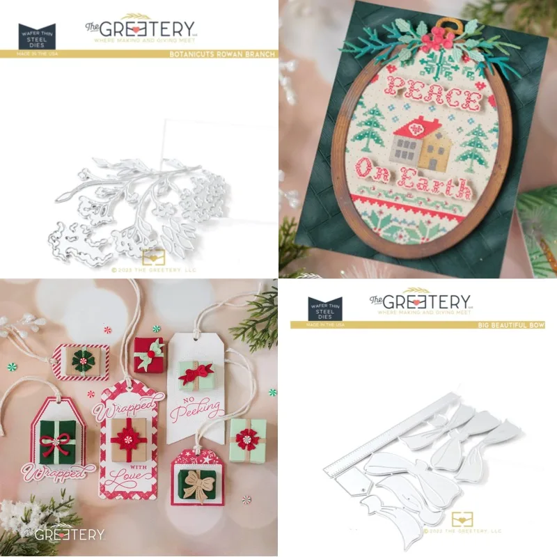 Holiday Hatchback Toppers Thegreetery Stencil and Metal Cutting Dies Seal for DIY Die Scrap Booking Photo Album Card Making