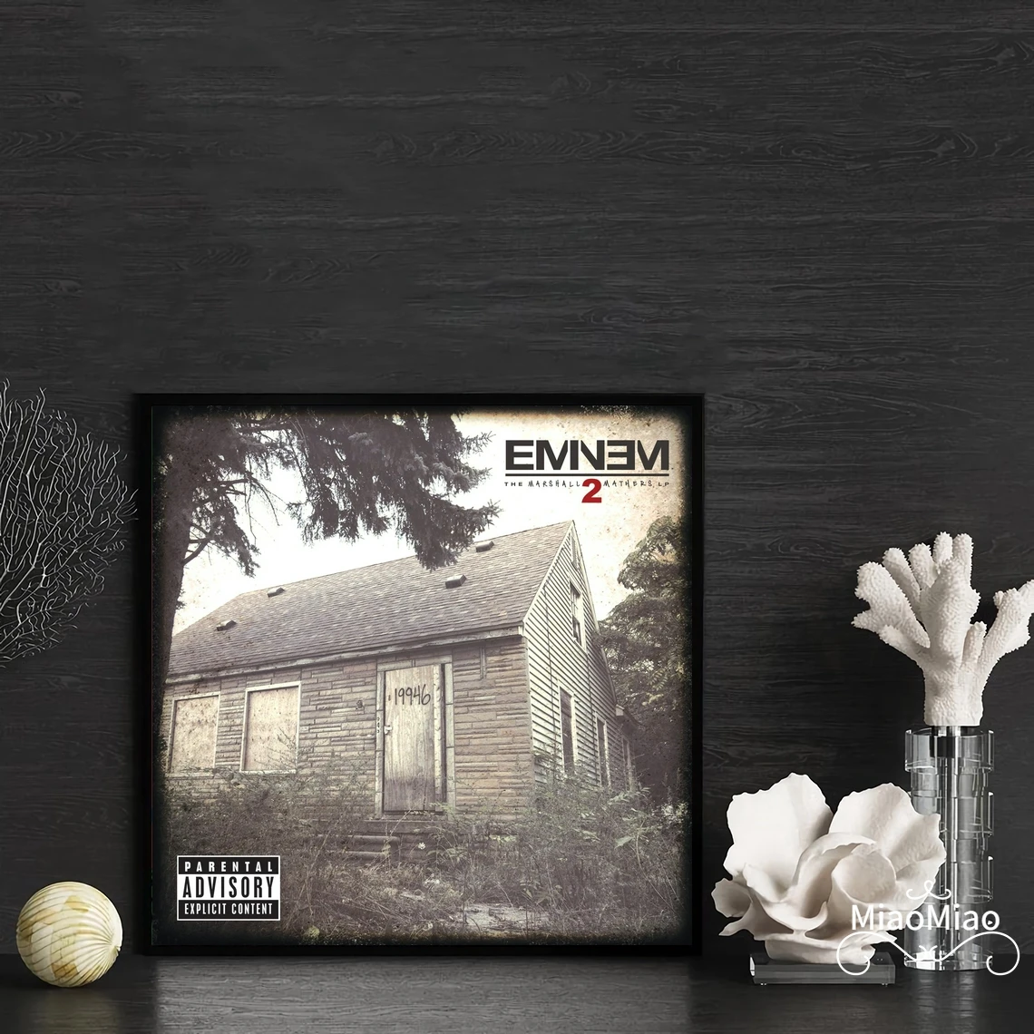 Eminem - The Marshall Mathers LP 2 Music Album Poster Canvas Art Print Home Decor Wall Painting ( No Frame )