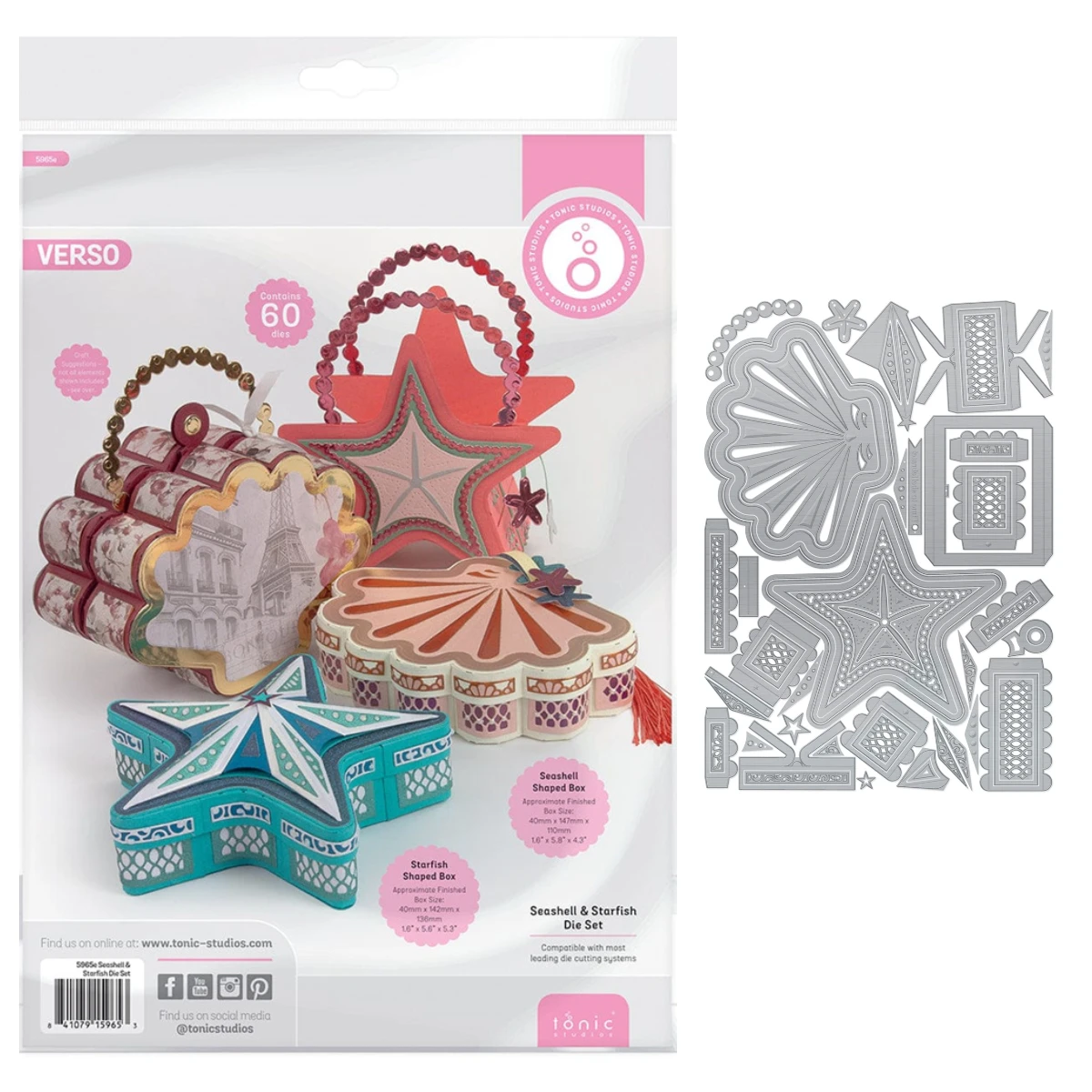 

Metal Cutting Dies Box Seashell Molds Scrapbooking New Making Photo Album DIY Paper Card Embossing Craft Supplies