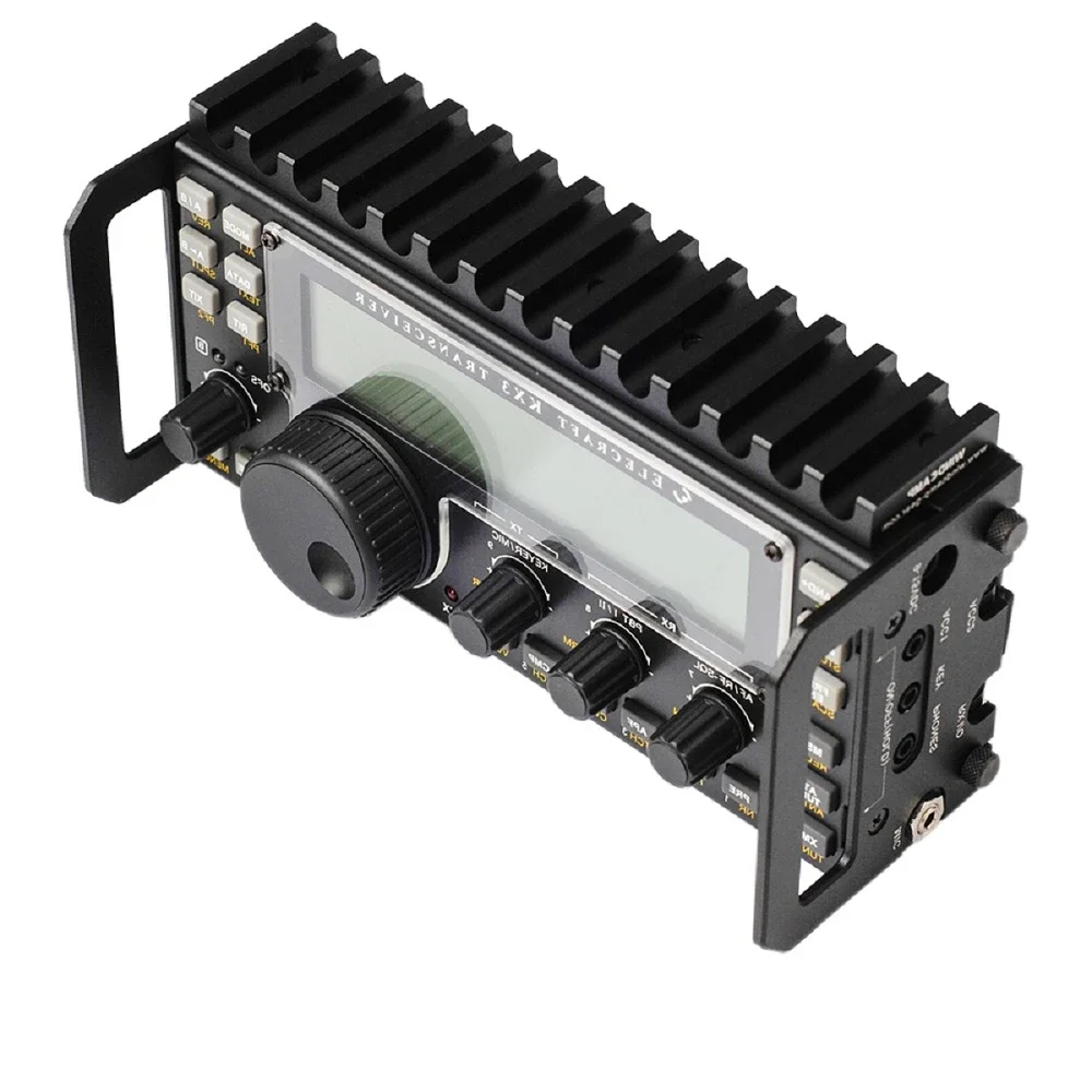 Kit de Capas Transparentes para Dissipador de Calor Elecraft KX3 QRP Mini Transceptor de Rádio Móvel - Acessório de Proteção em Metal