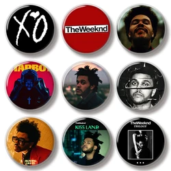 44MM The Weeknd XO Trilogy Starboy After Hours Album Cover Pin Soft Button Pin Jewelry Creative Badge Bag Backpack Decoration