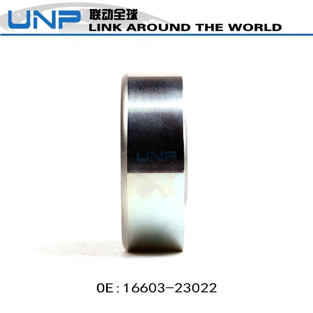 16603-23022 Idler Pulley for TOYOTA YARIS RUSH VIOS bB 2005-2016, DAIHATSU Sirion Terios Materia, OE: 16603-23021 16603-23020