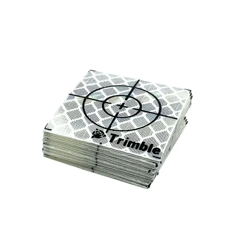 100pcs Reflective Sheet 30*30MM Reflective Target sheet For trimble Total Station surveying Tape Target  + trimble logo