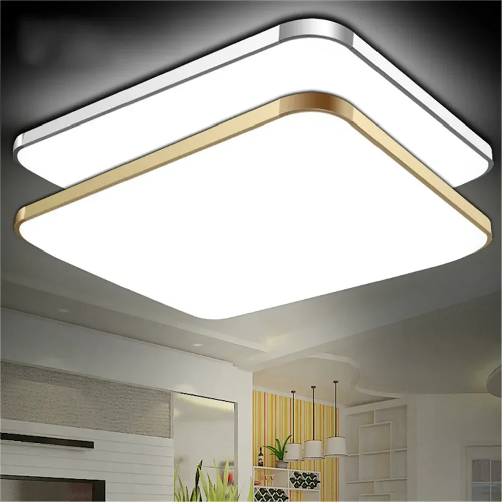 

Ceiling Lights Surface Fixture Indoor Lighting Mounted Modern LED for Living Room Light Decorative Lampshade 110-220V 72W 144W