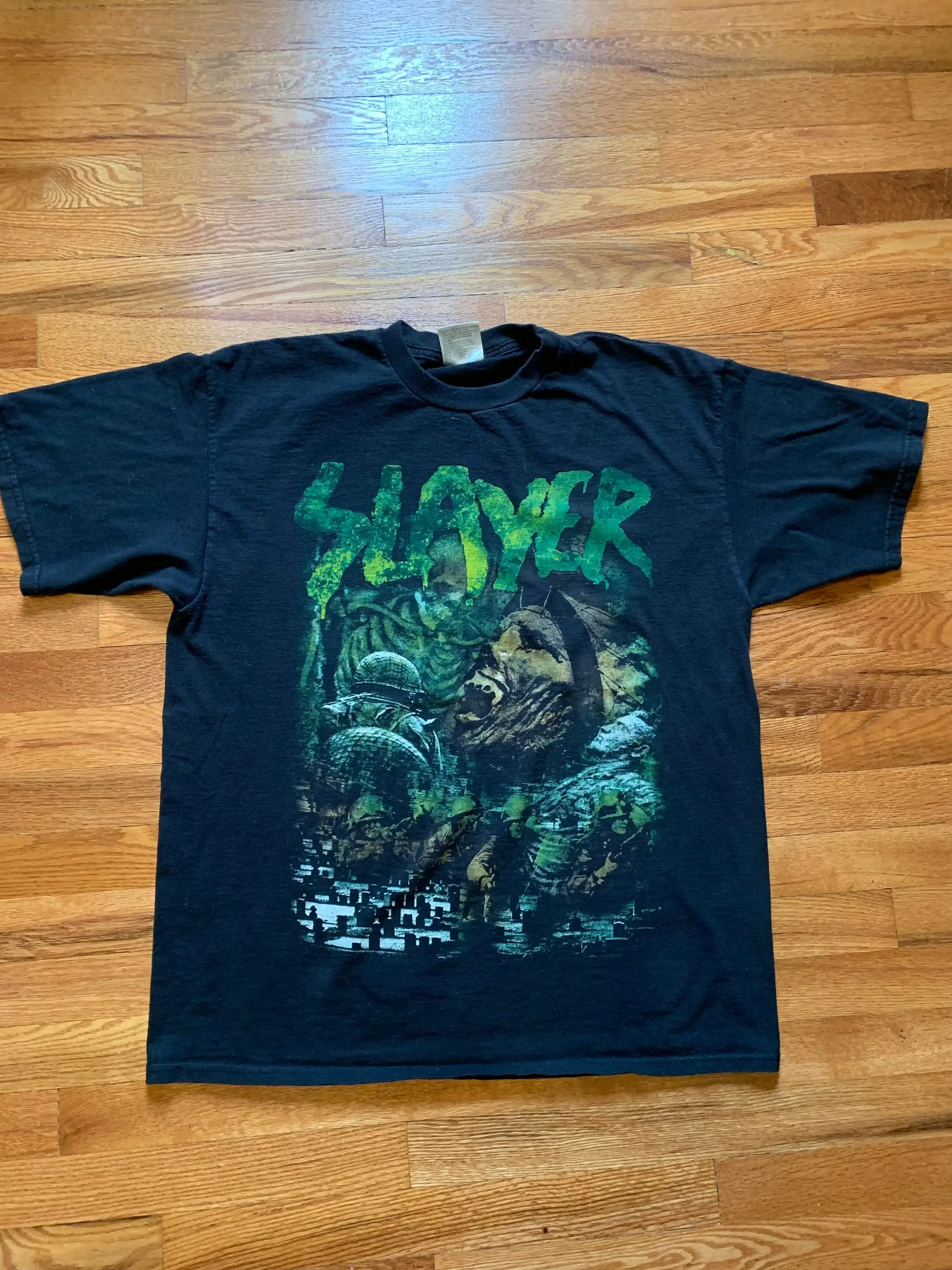 90s Slayer Vintage T-shirt Original Band Tee Winterland Tag