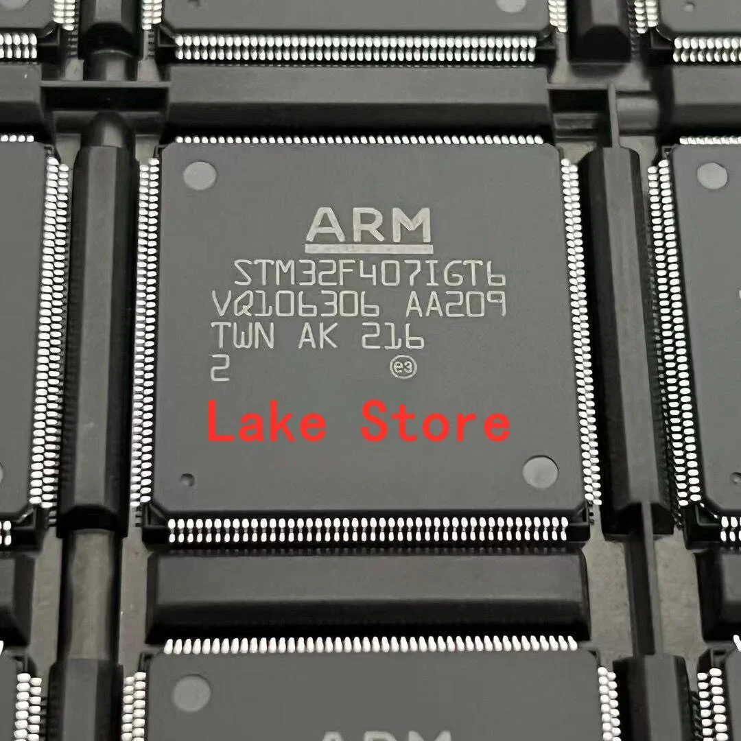 

5 шт./лот STM32F407IGT6 STM32F407IG STM32F407 STM32F407I QFP176